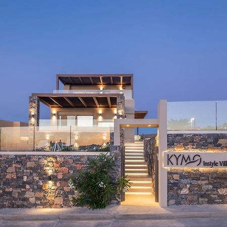 Kymo Instyle Villa - Sea View Private Pool Jacuzzi Kokkini Hani Ngoại thất bức ảnh